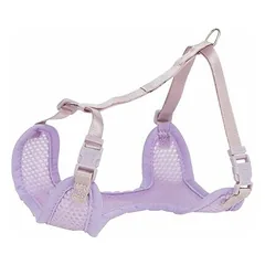 Trixie petnešos su pavadėliu šuniukams, M-L (36-50 cm/10 mm, 2 m), šviesiai alyvinės — 5 nuotrauka
