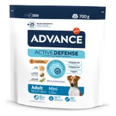Advance Mini Adult sausas maistas mažų veislių šunims, 0,7 kg