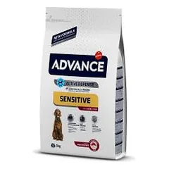 Advance Medium Sensitive Lamb sausas maistas virškinimo ir odos problemų turintiems šunims, 3 kg
