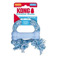 KONG Puppy Goodie Bone su virve žaislas šuniukams, Labai mažiems < 4 kg — 5 nuotrauka