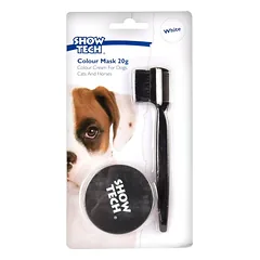 Show Tech Colour Mask - kremas, skirtas maskuoti spalvos pakitimus ir netobulumus ant augintinio kailio, Czarny / 20g — 3 nuotrauka