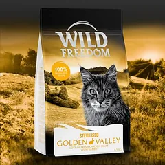 Wild Freedom Adult "Golden Valley" Sterilised su triušiena – begrūdis sausas maistas katėms, 5 - 9,9 kg — 5 nuotrauka