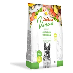 CALIBRA Dog Verve GF Adult Medium&Large Salmon&Herring 12 kg  vidutinėms ir didelėms veislėms