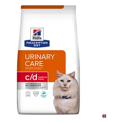 Hill’s PD Feline c/d stress Ocean fish sausas maistas katėms, šlapimo sistemos veiklai 3 kg