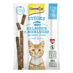 GimCat Sticks with Salmon and Cod 20 g — 2 nuotrauka