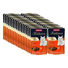 ANIMONDA Cat Vom Feinsten Adult ančių + kalakutienos filė 32x85g paketėlis