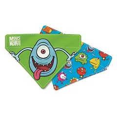 Max & Molly dvipusis šalikėlis Little Monsters - dvipusis šalikėlis šunims