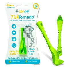 Zenpet Tick Tornado - Erkių šalinimo kabliukai 2 vnt.