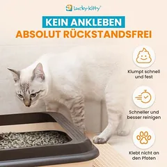 Lucky Kitty kraikas katėms "Natur Pur" - Sensitiv, 2 x 3 kg — 5 nuotrauka