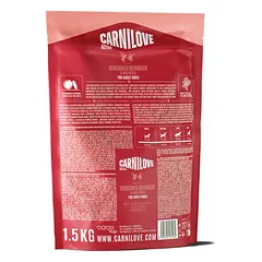 Carnilove Dog Active Adult su elniena, šiaurės elniena ir šerniena, sausas maistas šunims 1,5 kg — 2 nuotrauka