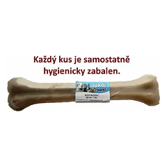 Skanėstas šunims JUKO Snacks kaulas iš buivolo odos, 30 cm