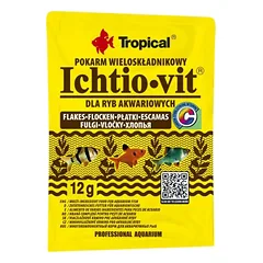 Tropical Ichtio-vit universalus pašaras visaėdėms akvariumo žuvims 12 g photo