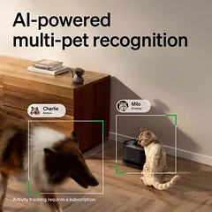 Petlibro dirbtinio intelekto augintinių kamera Scout Smart, L 9,2 x B 9,2 x H 10,4 cm — 2 nuotrauka