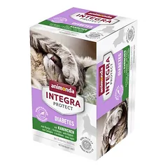animonda Integra Protect Adult Diabetes indeliai 6 x 100 g, drėgnas maistas katėms — 5 nuotrauka