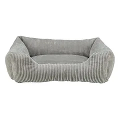 TRIXIE Orthopädisches Cord-Bett für Hunde und Katzen, Memory-Foam