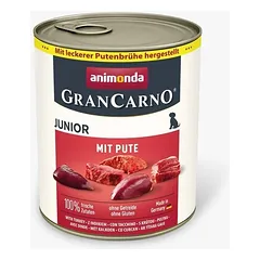 Animonda GranCarno junior jaunų šunų konservai su kalakutiena, 400 g — 2 nuotrauka