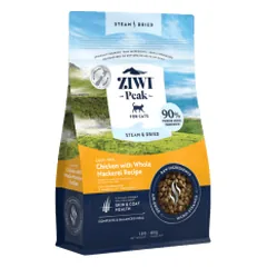 Ziwi Peak Steam & Dried Cat Chicken with Whole Mackerel sausas pašaras katėms 800 g - Pet24 nuotrauka