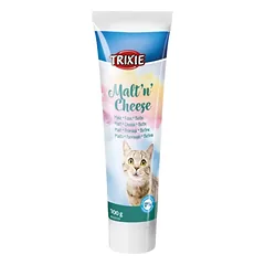 TRIXIE Malt'n'Cheese Anti hairball pasta virškinimui, 100 g