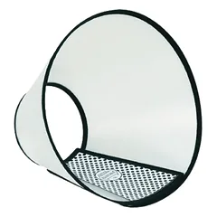 Flamingo CAPO pooperacinė apykaklė šunims ir katėms su lipdukais, kaklo apimtis 23 cm, ilgis 12 cm
