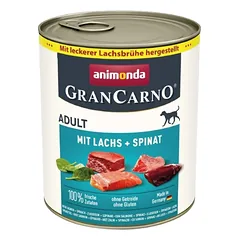ANIMONDA GranCarno Adult lašiša ir špinatai 800g