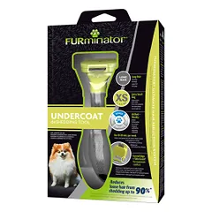 FURminator deShedding šukos ilgaplaukiams šunims XS