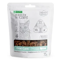Nature's Protection Superior Care suaugusių kačių įvairiafunkcių begrūdžių pašaro papildų - skanėstų rinkinys su paukštiena, 3x75 g — 3 nuotrauka