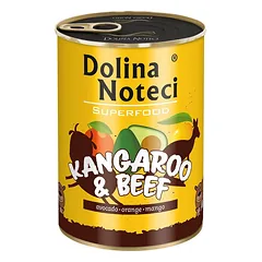 DOLINA NOTECI PREMIUM SUPERFOOD kengūra ir jautiena 400g