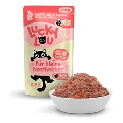 Lucky Lou Kitten drėgnas maistas kačiukams 16 x 125 g — 1 nuotrauka