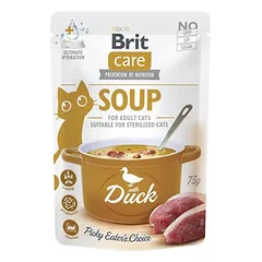 Brit Care Cat Soup su 15 x 75 g, drėgnas maistas katėms, 50 - 79 g — 2 nuotrauka
