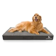 Knuffelwuff ortopedinis kilimėlis šunims Ellenie iš meškiuko audinio ir velūro, Mažiems 5–10 kg — 2 nuotrauka