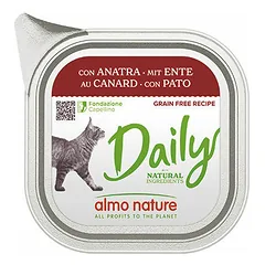Almo Nature Daily paštetas su antiena, drėgnas maistas katėms 100 g