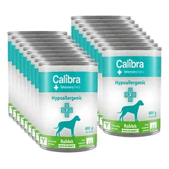 CALIBRA Veterianry Diets Dog Hypoallergenic Insect & Rabbit 18x400g