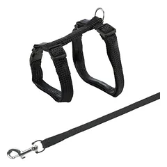 Trixie Kačių petnešos su pavadėliu, Snap, Easy, 22-42 cm-10 mm, 1.25 m