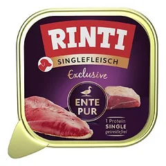 RINTI Singlefleisch Exclusive drėgnas maistas šunims 10 x 150 g — 2 nuotrauka