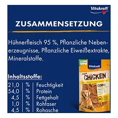 Vitakraft CHICKEN vištienos monetos, skanėstai šunims — 4 nuotrauka