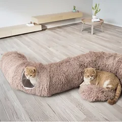 Savic žaidimo tunelis Snuggle su gulimąja pagalve, apie Ø 85 x H 26 cm — 4 nuotrauka