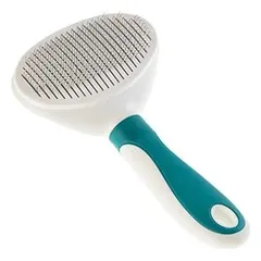 Gimdog Oval Slicker Brush/Hair Rem.11x19,5cm ovalus šepetys su plaukų išvalymu