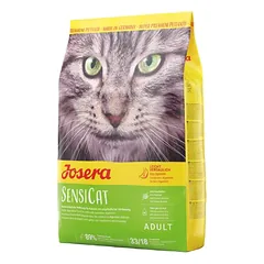 Josera SensiCat sausas ėdalas suaugusioms ir jautrioms katėms su paukštiena ir ryžiais, 10 kg