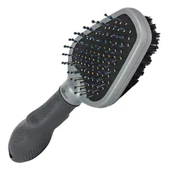 Furminator Dual Grooming Brush dvigubos šukos šunims ir katėms — 3 nuotrauka