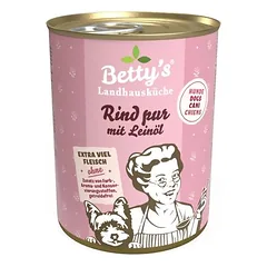 Betty's Landhausküche -Hund- Rind pur
