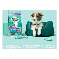 BARKING HEADS Tummy Lovin Care Fish šunims su žuvimi 2kg — 2 nuotrauka