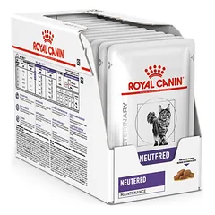 ROYAL CANIN VHN Cat Neutred Maintenance  12x85g šlapias maistas katėms nuo sterilizacijos iki 7 metų amžiaus