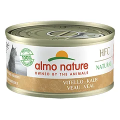 Almo Nature HFC Natural Veal drėgnas maistas suaugusiems šunims su veršiena, 70 g