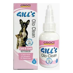 CROCI GILL'S OTO-CLEAN ausų valiklis 50ml