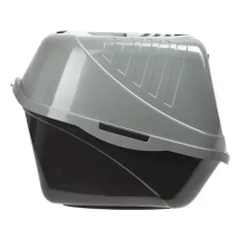 Ecomfy Easy Cat Eco pilkas, uždaras tualetas katėms — 2 nuotrauka