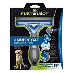 FURminator deShedding šukos L ilgaplaukiams šunims