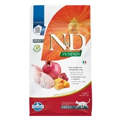 FARMINA N&D PUMPKIN - CAT Dry Quail&Pomegranate ADULT 300 g