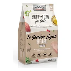 MAC's Cat 7+ Senior/Light sausas maistas katėms, 1,5 - 2,9 kg — 2 nuotrauka