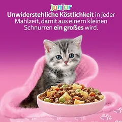 Whiskas Junior su vištiena, sausas maistas kačiukams, 1,5 - 2,9 kg — 3 nuotrauka
