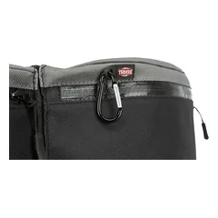 TRIXIE Baggy juosmens diržas su pavadėliu, diržas 62-125 cm, juodas/pilkas — 4 nuotrauka